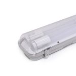 Noxion Réglette LED Étanche Boîtier Vide  Poseidon V2.0 incl. 2x Noxion Tube LED T8 Standard Output 19W 2x2300lm - 865 Lumière Du Jour | 150cm