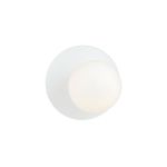 Emibig Applique Murale Oslo Acier Blanc | Convient pour 1x E14 - Max 10W