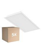 Lot 5x Noxion Panneau LED Ecowhite V4.0 20W 2400lm - 830-840-865 CCT | 60x30cm