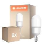 Lot 6x Osram LED Star Classic E14 Linéaire Dépolie 9W 1050lm - 840 Blanc Froid | Équivalent 75W