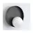 Emibig Applique Murale Kido Acier Noir | Convient pour 1x G9 - Max 8W