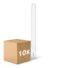 Lot 10x Philips CorePro PL-L LED Ampoule Mains 24W - 840 Blanc Froid | 4-Pins - Équivalent 55W