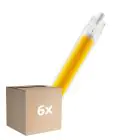 Lot 6x Osram LED Slim Line R7S LED R7S 118mm Claire 8W 806lm - 840 Blanc Froid | Équivalent 60W