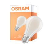 Osram Classic LED E27 Peer Filament Mat 5W 1055lm Ultra Efficiency - 840 Koel Wit | Vervangt 75W