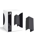 D'Lite Wandlamp Aurora Aluminium Zwart Up & Down 6.5W 500lm - 830-840 CCT | IP54