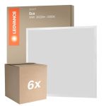 Voordeelpak 6x Ledvance LED Paneel Eco 36W 3600lm - 840 Koel Wit | 60X60cm - UGR <19