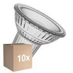 Voordeelpak 10x Ledvance LED Reflector GU10 PAR16 6.9W 650lm 120D - 927 Zeer Warm Wit | Dimbaar - Vervangt 80W