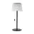 Eglo Tafellamp Scordiano Staal Zwart 2W 220lm - 830-840-865 CCT | IP44 - USB-C