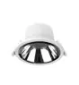 Noxion LED Downlight Apollo 20W 2300lm 60D - 830 Warm Wit | 220mm - Zaagmaat 200mm - Alu Reflector - UGR <19