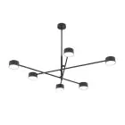 Emibig Plafondlamp Natsu Staal Zwart | Geschikt voor 6x GX53 - Max 12W