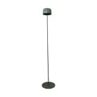 Eglo Vloerlamp Roccanova-L Staal Groen 2W 270lm - 830 Warm Wit | IP44 - Touch Dimbaar - USB-C